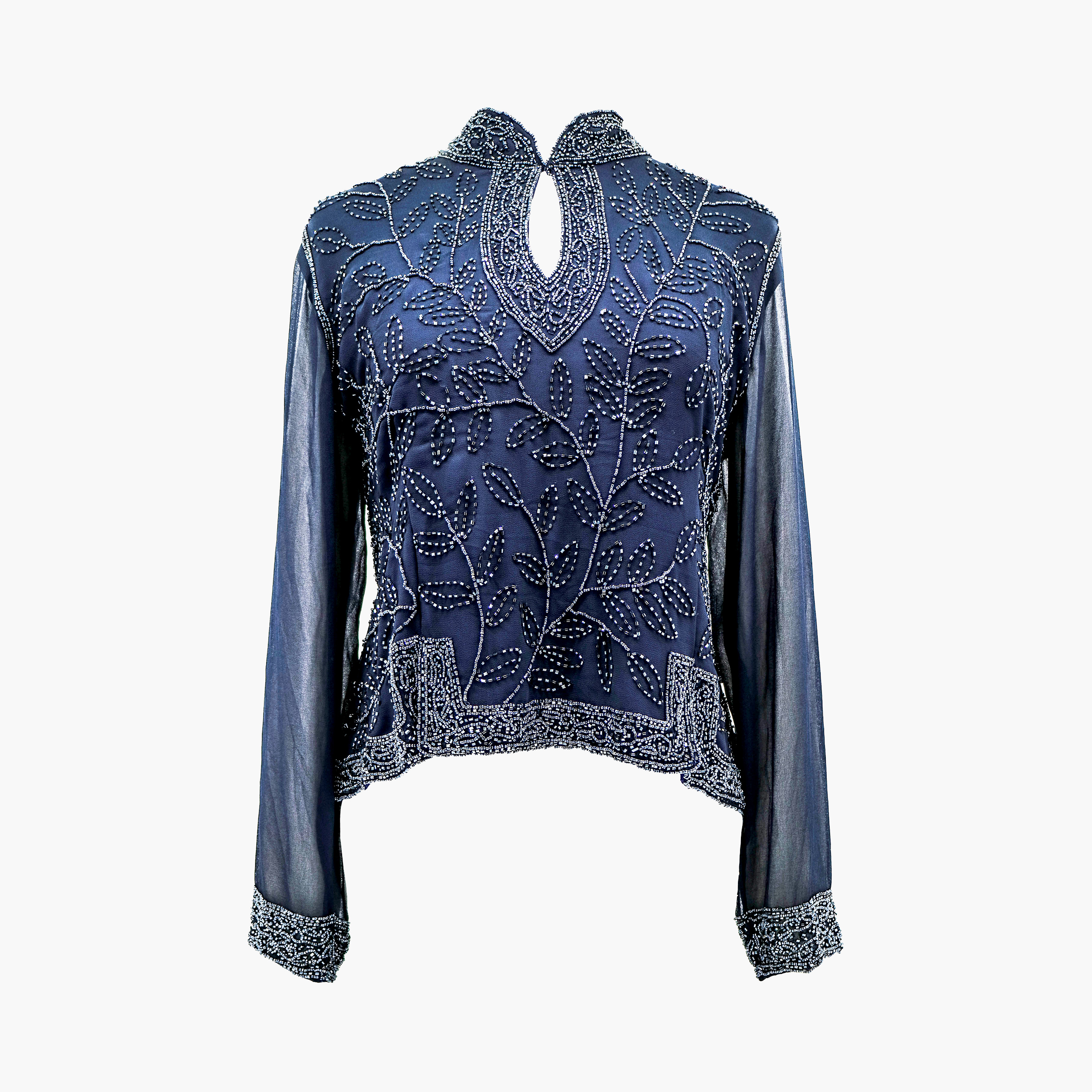 Mandarin Collar Full Sleeve